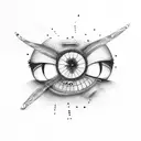 coraline  tattoo design idea