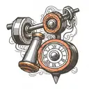 weights and anxiety  tattoo design idea