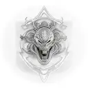 ronin tattoo design idea