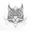 view between villages  tattoo design idea