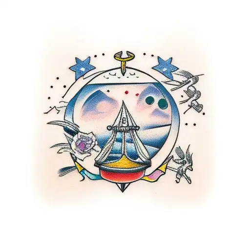 Best friends for life tattoo design idea