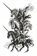 The four horsemen of the apocalypse tattoo design idea