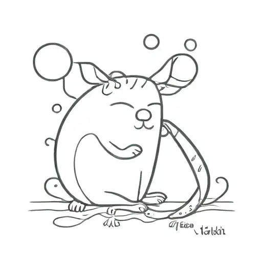 if you don't laugh you'll cry tattoo design idea