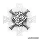 celtic cross tattoo design idea