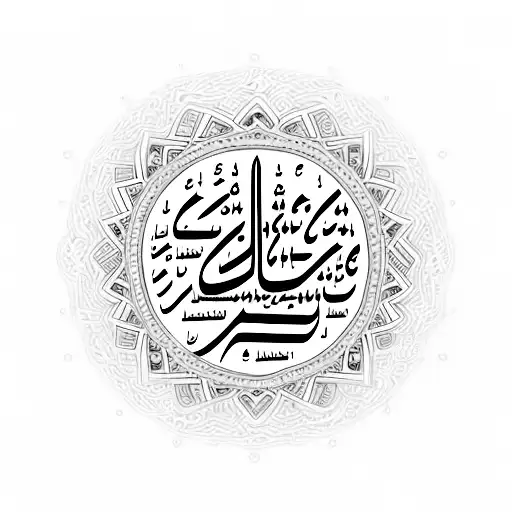 Amal Ashok in arabic english  tattoo design idea