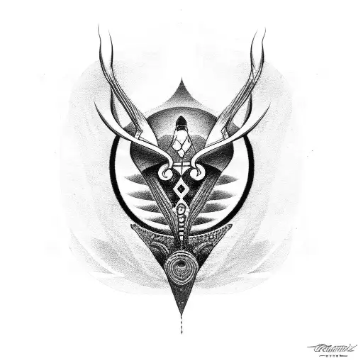 Osiris tattoo design idea