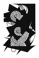 123 tattoo design idea