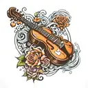 Surgeon+ Music+ Pain tattoo design idea