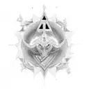 Ankh Symbol tattoo design idea