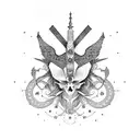 Ankh Symbol tattoo design idea