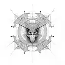Ankh Symbol tattoo design idea