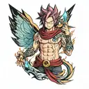 fairy tail tattoo design idea