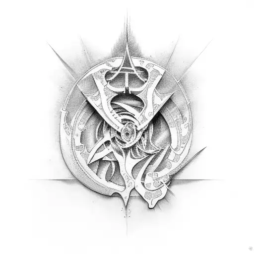 tool band tattoo design idea