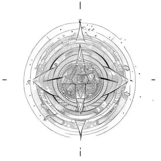 universe tool band tattoo design idea