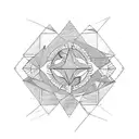 kayaking tattoo design idea