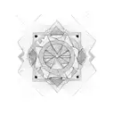 kayaking tattoo design idea