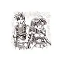 chrono trigger tattoo design idea