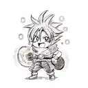 chrono trigger tattoo design idea