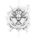 chrono trigger tattoo design idea