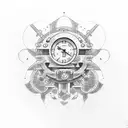 chrono trigger - glenn tattoo design idea