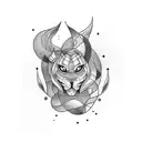 overthinking tattoo design idea