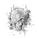 overthinking tattoo design idea