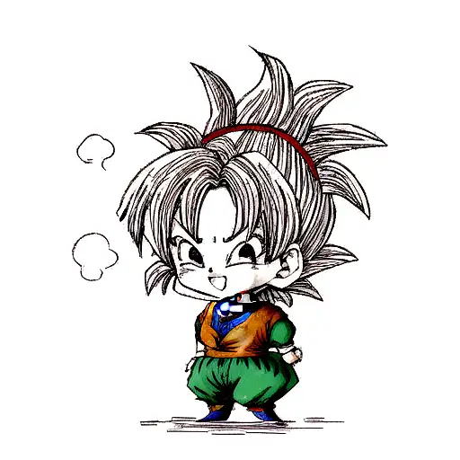 dragon ball tattoo design idea