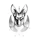 Anubis tattoo design idea