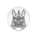 Anubis tattoo design idea