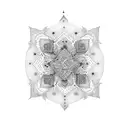 Arabic  tattoo design idea