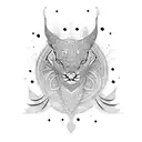 Arabic  tattoo design idea