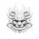 Dopamine as a semicolon tattoo design idea