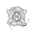 infinity friendship tattoo design idea