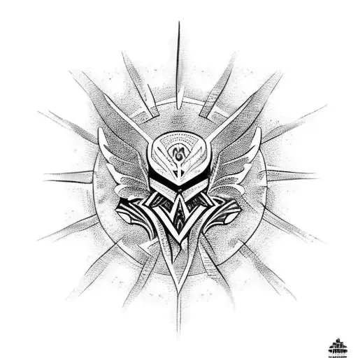 ave fenix tattoo design idea