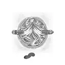 Literature coffee tattoo design idea