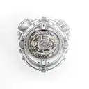 steampunk knee tattoo design idea