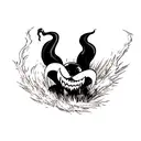 venom tattoo design idea
