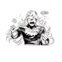 venom tattoo design idea