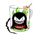 venom tattoo design idea