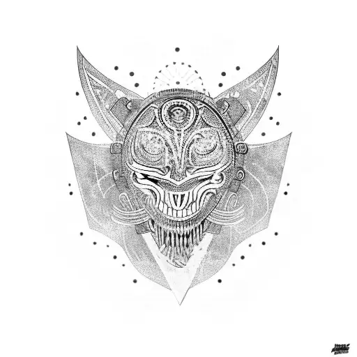 Acid Bebra Swag tattoo design idea