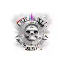 Cardinal domestic_violence tattoo design idea