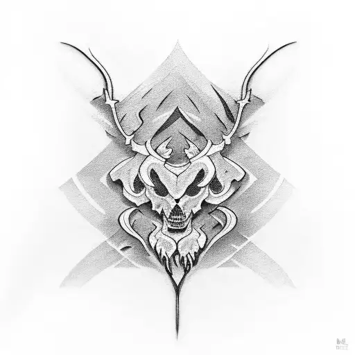 ivory tattoo design idea