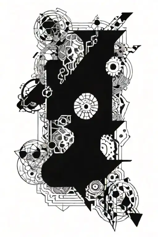 cyber risk tattoo design idea