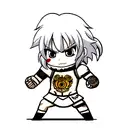 Ukrainian warrior tattoo design idea