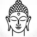 buddha with computer and 49 tattoo design idea