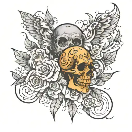 let it all work out tattoo design idea