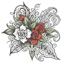 let it all work out tattoo design idea