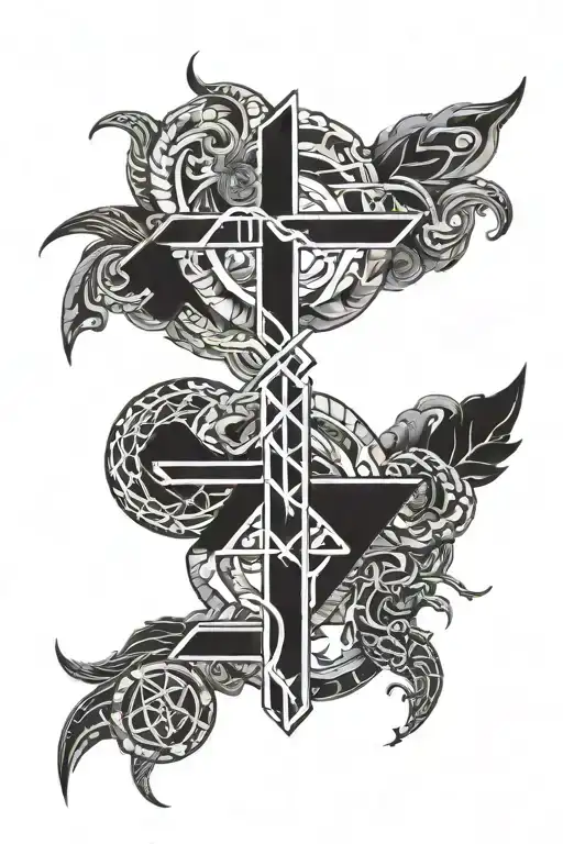 runes tattoo design idea