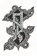 runes tattoo design idea