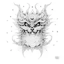 asura tattoo design idea